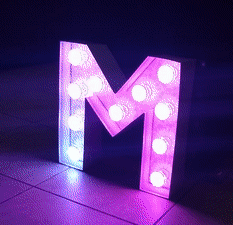 Marquee Channel Letters RGB Led 