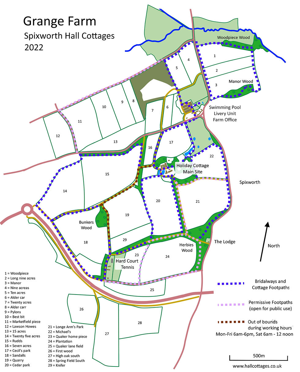 Farm map hallcottages com - Grange%20Farm%20Map%202022