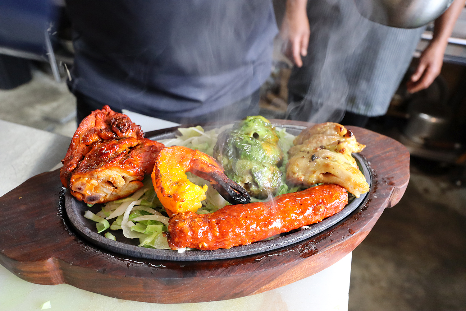 Arranged Food and Objects