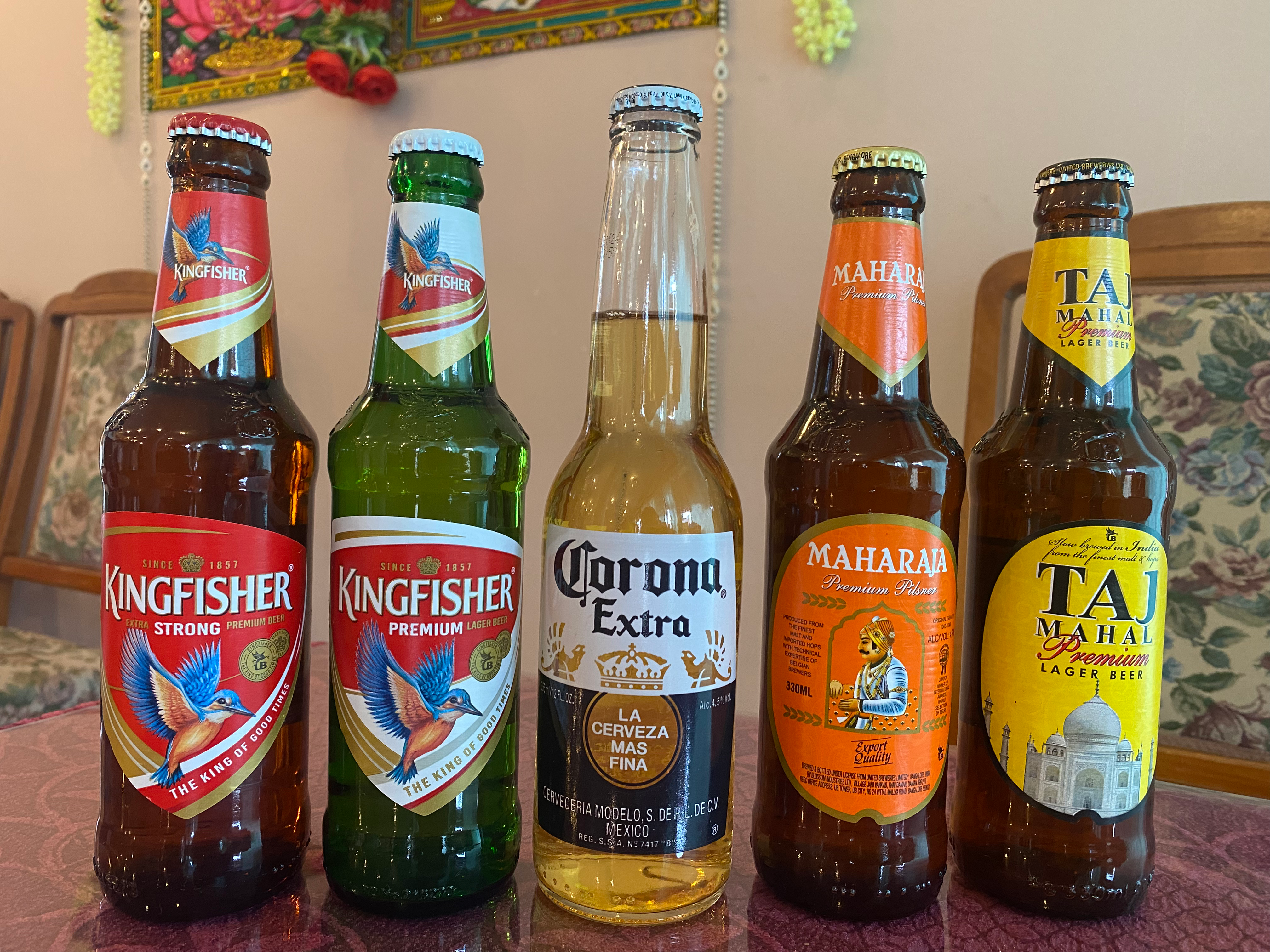 Arranged Food and Objects