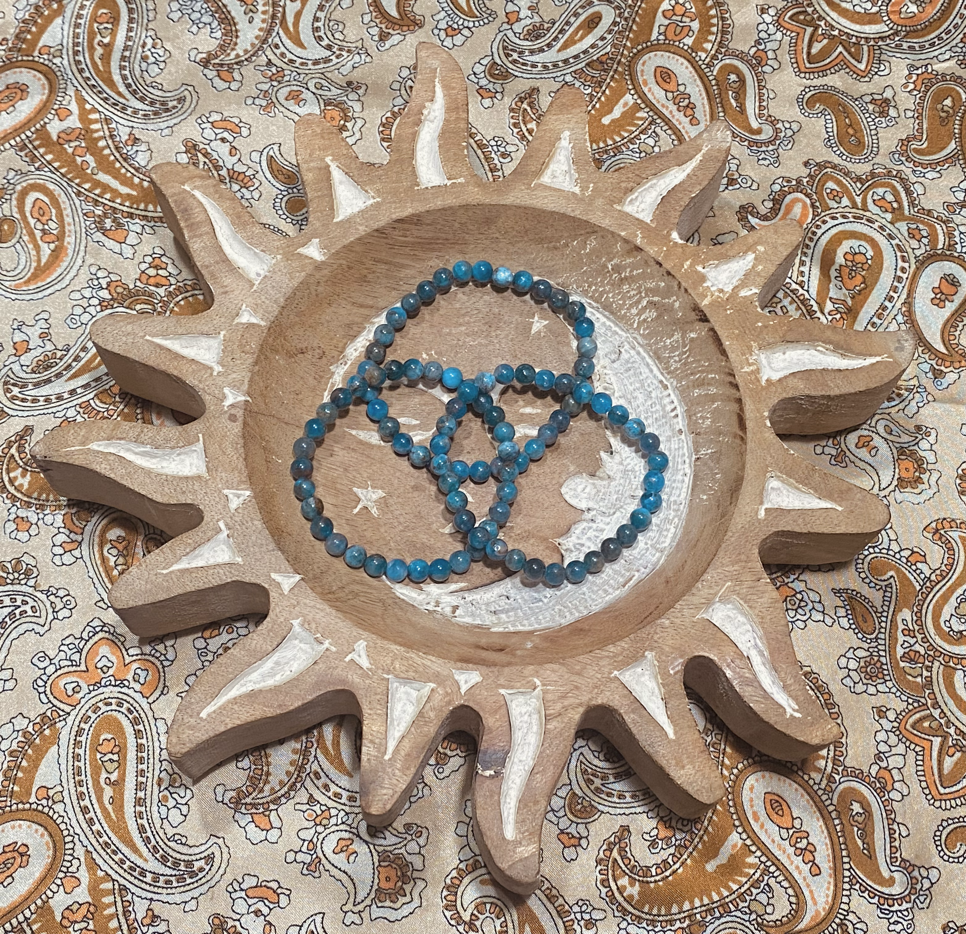 Blue Apatite Bracelet