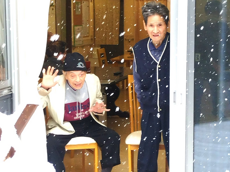 久しぶりの雪②