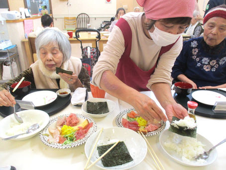 手巻き寿司 2024春③