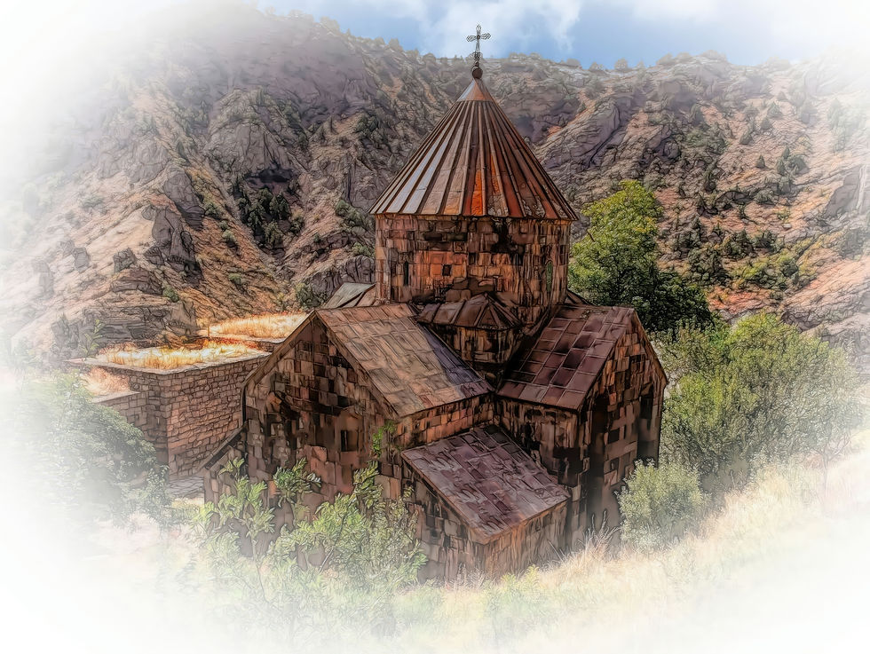 “Gndevank” - 10th-century Armenian Monastery