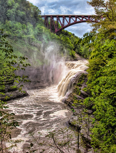 Letchworth State Park Upper Falls