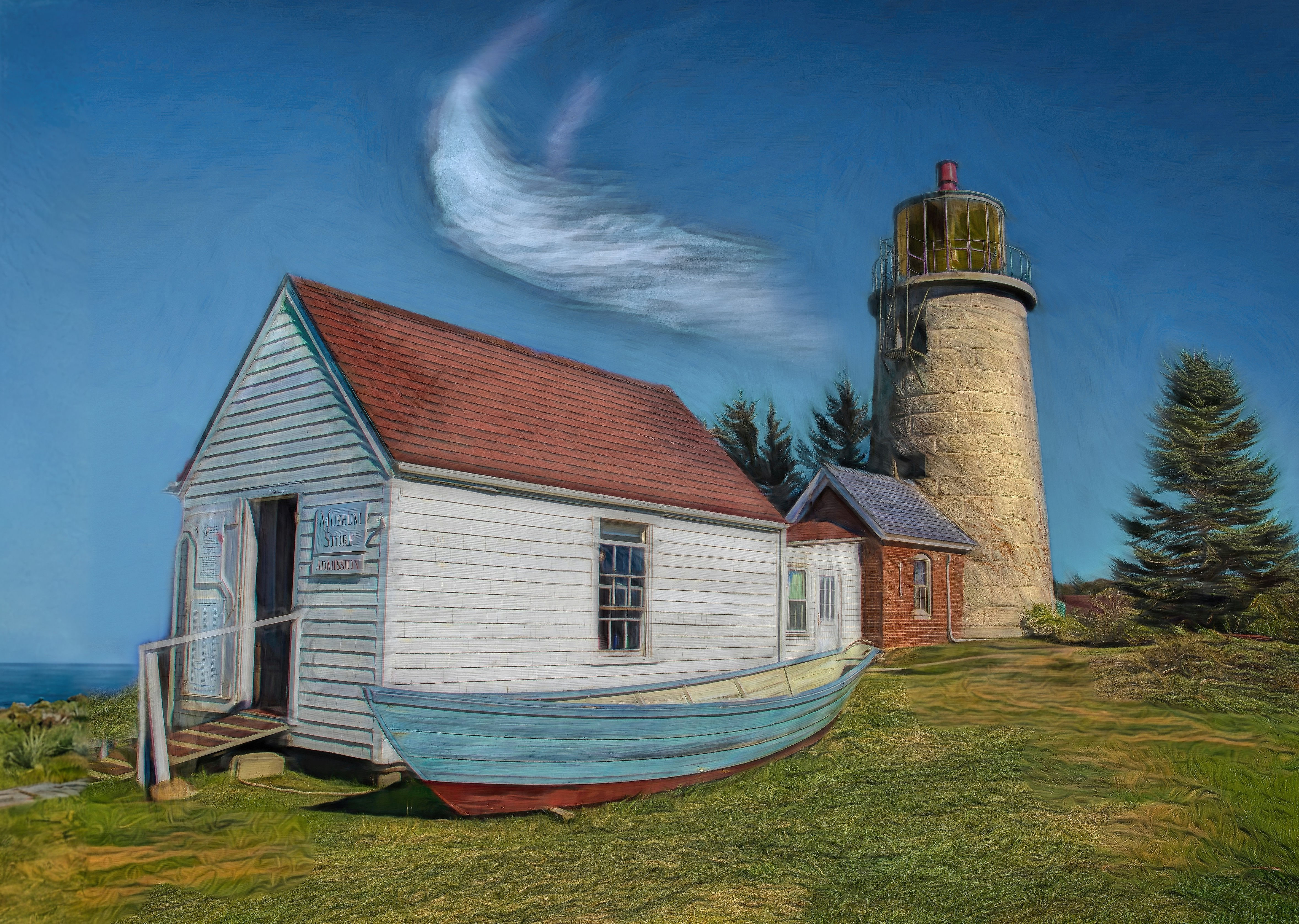 Monhegan Island Lighthouse