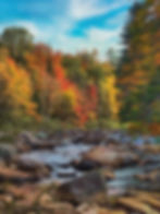 Ammonoosuc River in the Fall