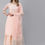 Thumbnail: Pink printed kurta with palazzos & dupatta