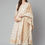 Thumbnail: Cream-coloured printed Kurta with Trousers with dupatta