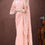 Thumbnail: Georgette bell sleeves ready to wear saree