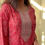 Thumbnail: Bandhani Print kurti with embroidery on yoke & Pant