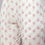 Thumbnail: Women Pink Floral Printed Beads and Stones Pure Cotton Kurta with Trousers