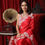 Thumbnail: Art silk saree with heavy embroidery work