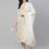 Thumbnail: Cream-coloured printed Kurta with Palazzos with dupatta
