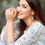 Thumbnail: Cotton kurta with gota lace work