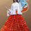 Thumbnail: Double Layer top with Rayon Inner and Georgette Shrug