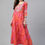 Thumbnail: Pink and orange anarkali shape with tiered style