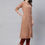 Thumbnail: Women Brown-Coloured Ethnic Motifs Printed Floral Kurta