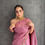 Thumbnail: Pure cream  organza  saree fully colorful embroidered with handwork