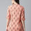 Thumbnail: Peach-coloured and white floral printed opaque Casual shirt