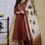 Thumbnail: Anarkali kurti with beautiful sequence hand work