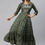 Thumbnail: Green ethnic motifs printed round neck anarkali