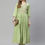 Thumbnail: Green solid Kurta with Trousers