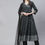 Thumbnail: Black printed Kurta with Trousers with dupatta