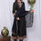 Thumbnail: Rayon Gold printed anarkali kurti
