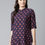 Thumbnail: Navy blue and pink shirt style top