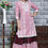 Thumbnail: Cotton printed with Gota lace Kurtu Sharara with Dupatta