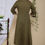 Thumbnail: Beautiful hand block print anarkali