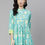 Thumbnail: Turquoise blue and white regular a-line top