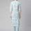 Thumbnail: Ethnic motifs printed Straight shape Mandarin collar, three-quarter sleeves