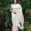 Thumbnail: Soft pure organza embroidery saree