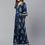 Thumbnail: Blue and White printed anarkali kurta