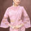 Thumbnail: Georgette bell sleeves ready to wear saree