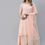 Thumbnail: Pink printed kurta with palazzos & dupatta
