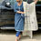 Thumbnail: Cotton Printed Kurti with Pant