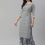 Thumbnail: White and navy blue kurta