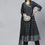 Thumbnail: Black printed Kurta with Trousers with dupatta