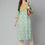 Thumbnail: Blue printed Kurta with Trousers