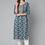 Thumbnail: Blue and cream-coloured Sequined Kurti