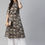 Thumbnail: Coffee brown and grey ethnic motifs printed kurta with pants