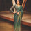 Thumbnail: 3D Velvet Chiffon Saree