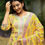 Thumbnail: Pure cotton  full gota work straight kurti with sharara