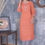 Thumbnail: orange kurti with chevron pant