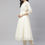 Thumbnail: Off white solid Kurti with Trousers