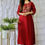 Thumbnail: Gold printed Kurti with Embroidery work