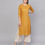 Thumbnail: Golden printed kurti with printed palazzo